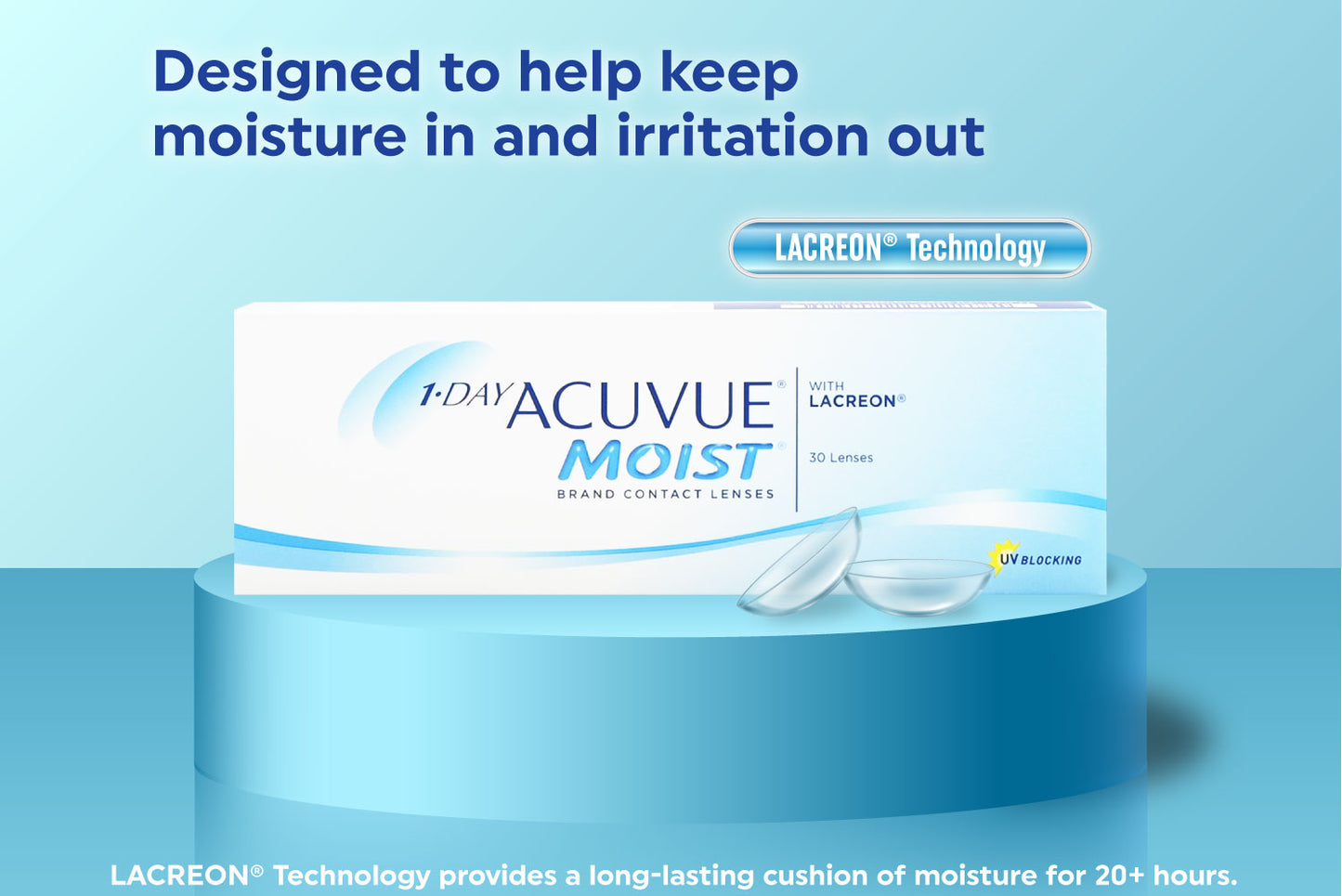 Acuvue® Moist Multifocal 1-Day (30 Lenses)
