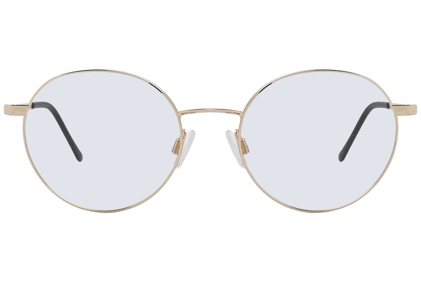 Close-up of LOOK Eyeglasses 6392 – front round frame in M1, highlighting lens and bridge details