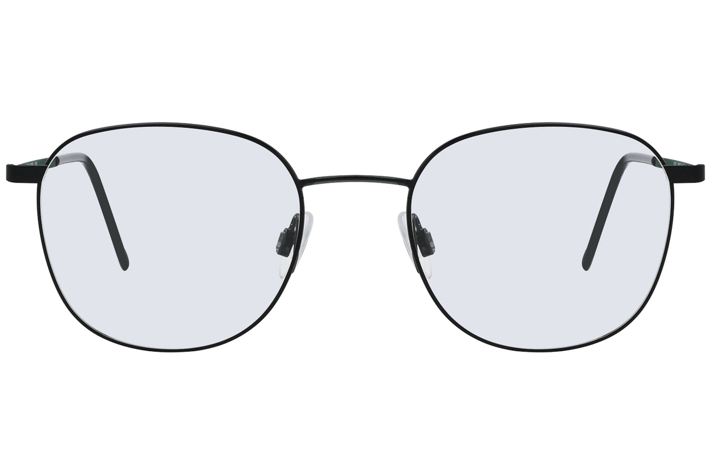 Close-up of LOOK Eyeglasses 6391 – front round frame in M7, highlighting lens and bridge details