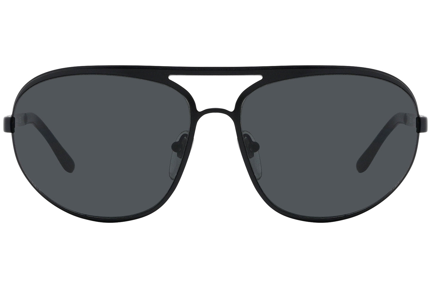 Bvlgari Aviator Black Sunglasses Model: 5009-128/87 Front View