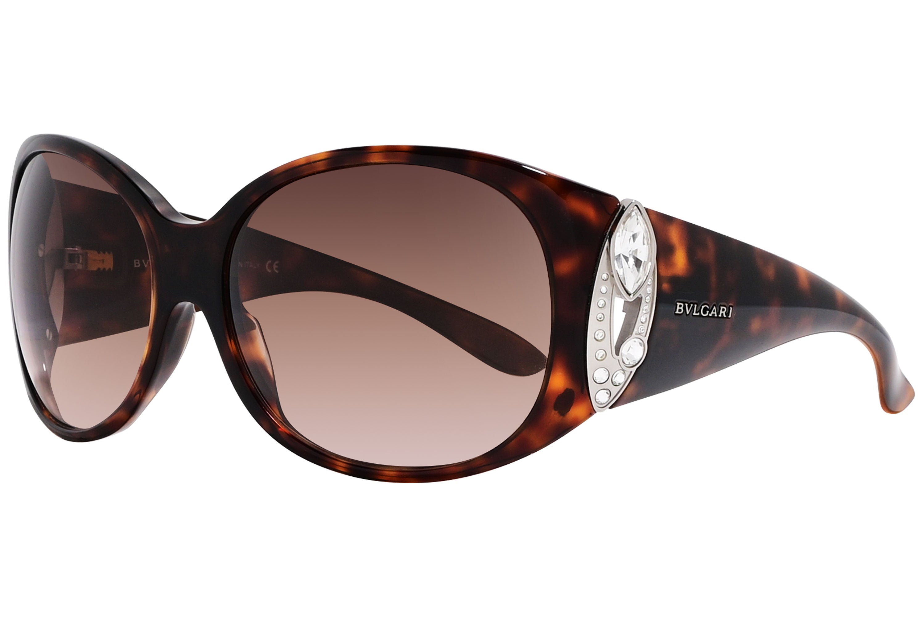 BVLGARI 8017-B Sunglasses Wrap around Sunglasses | Buy Online at eyez.ae main image 4