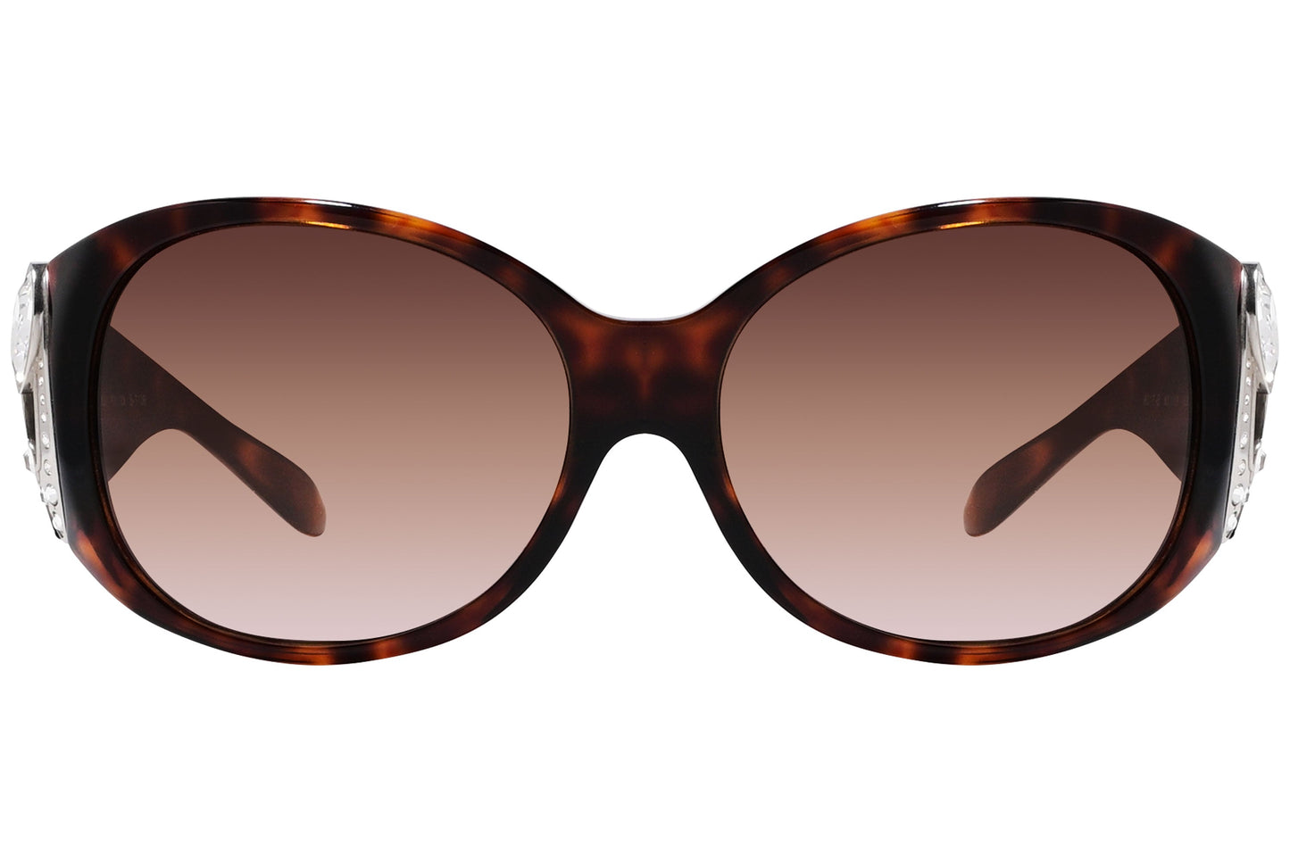 Bvlgari Wrap around Tortoise Sunglasses Model: 8017-B-851/13 Front View