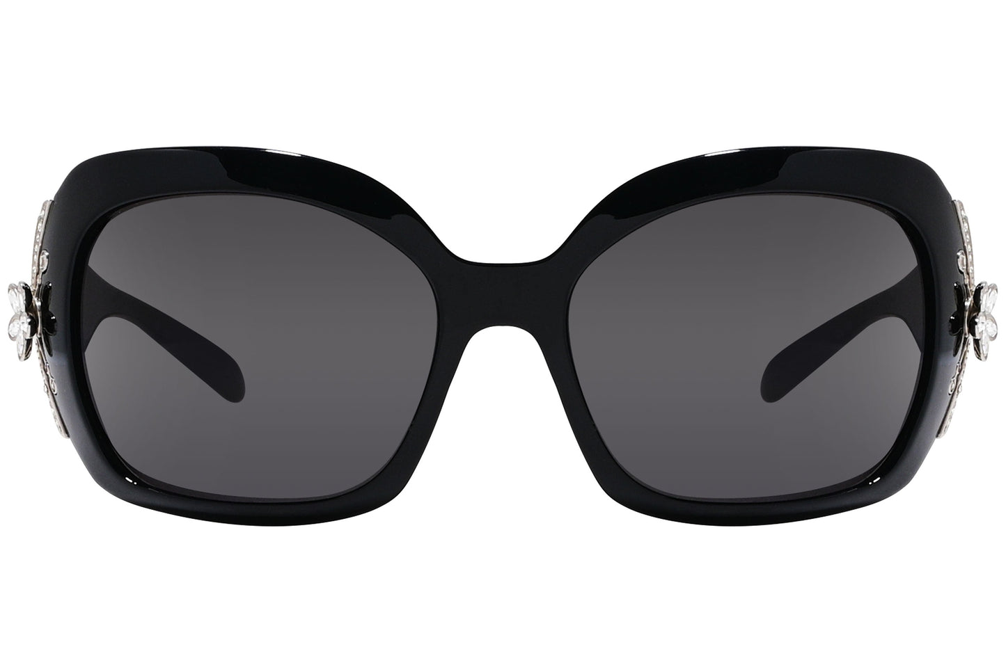 Bvlgari Aviator Black Sunglasses Model: 8031-B-901/87 Front View