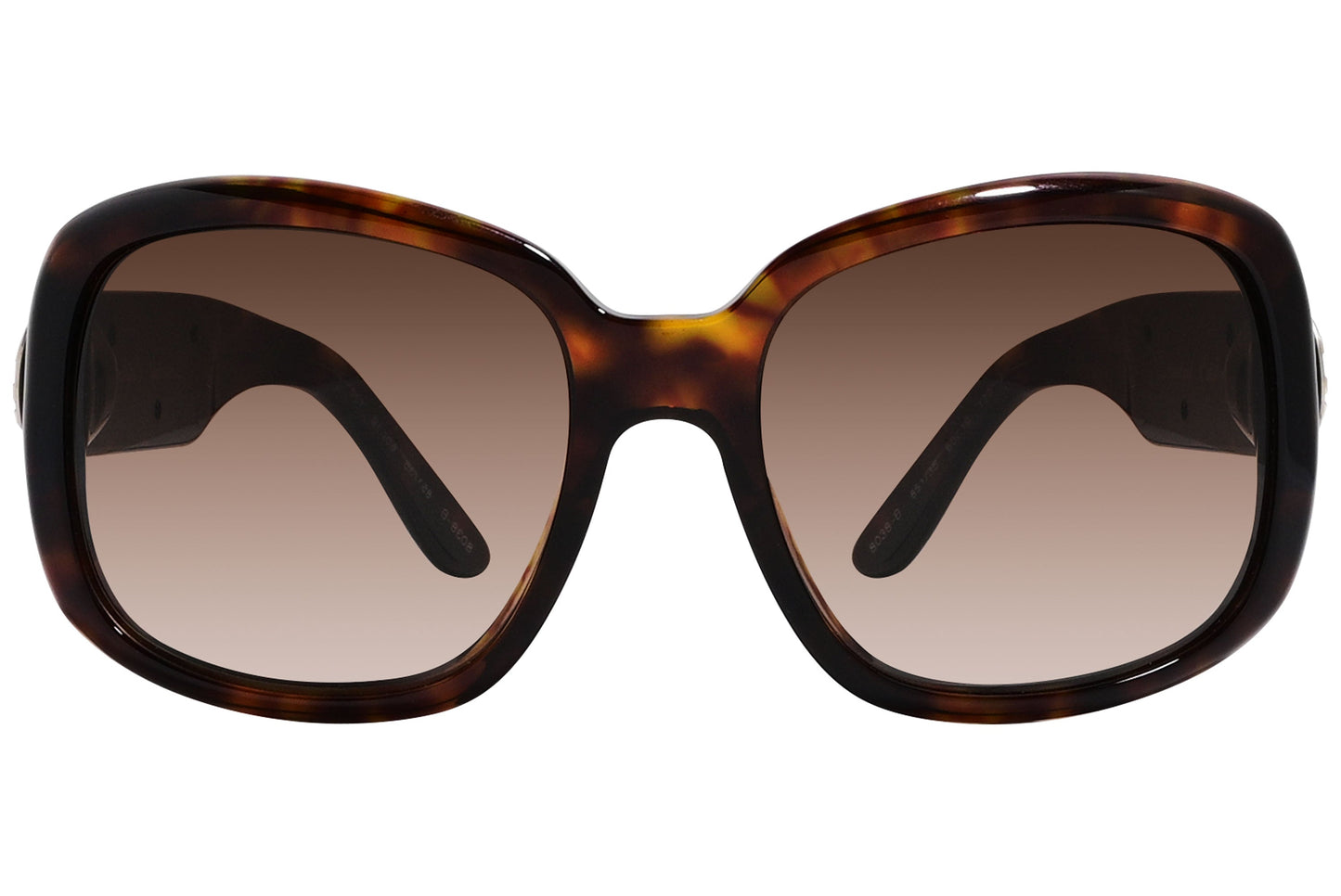 Bvlgari Square Tortoise Sunglasses Model: 8038-B-851/3B Front View