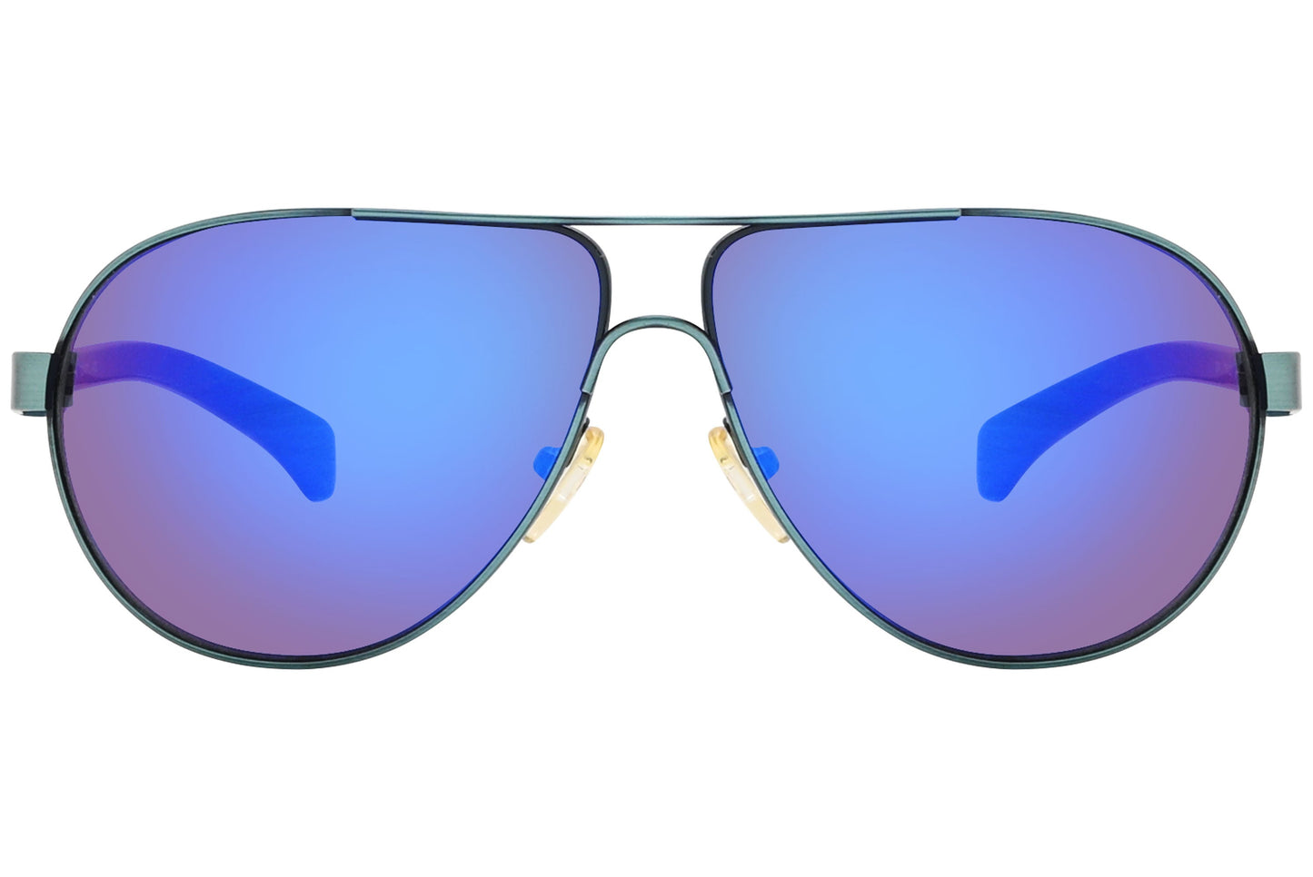 Calvin Klein Jeans Aviator Blue Sunglasses Model: CKJ407S-402 front View