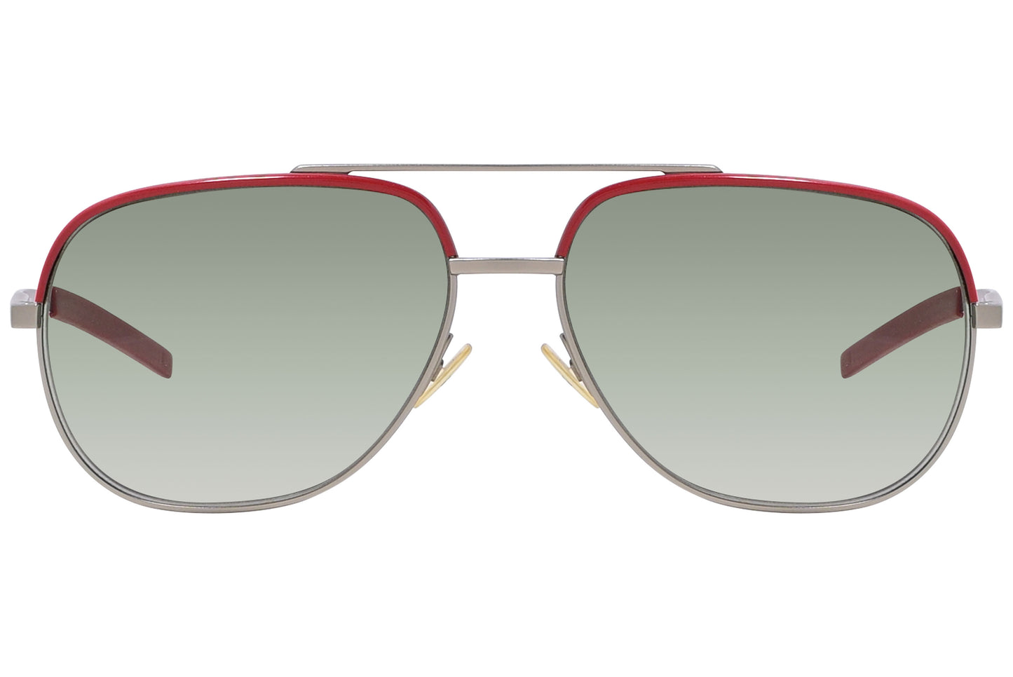 Close-up of Dior 0165-S-0ANHA sunglasses – red aviator eyewear for men and women