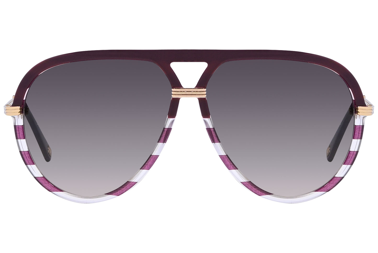 Close-up of Dior CROISETTE2-DWTXQ purple sunglasses – vibrant unisex designer frame