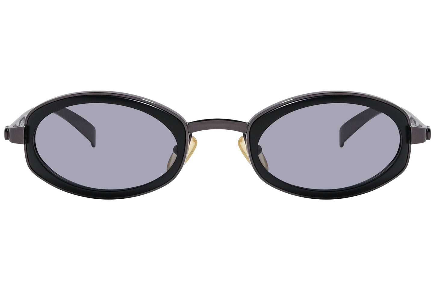 Close-up of Dior VENISE-20Z black eyeglasses – classic round unisex eyewear