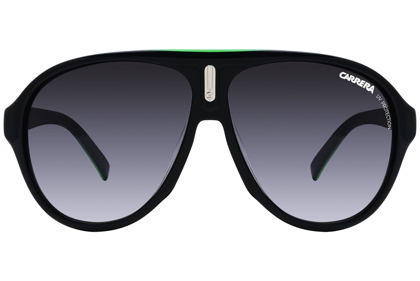Carrera Aviator Black Sunglasses Model: CARRERA38-8Y99O front View