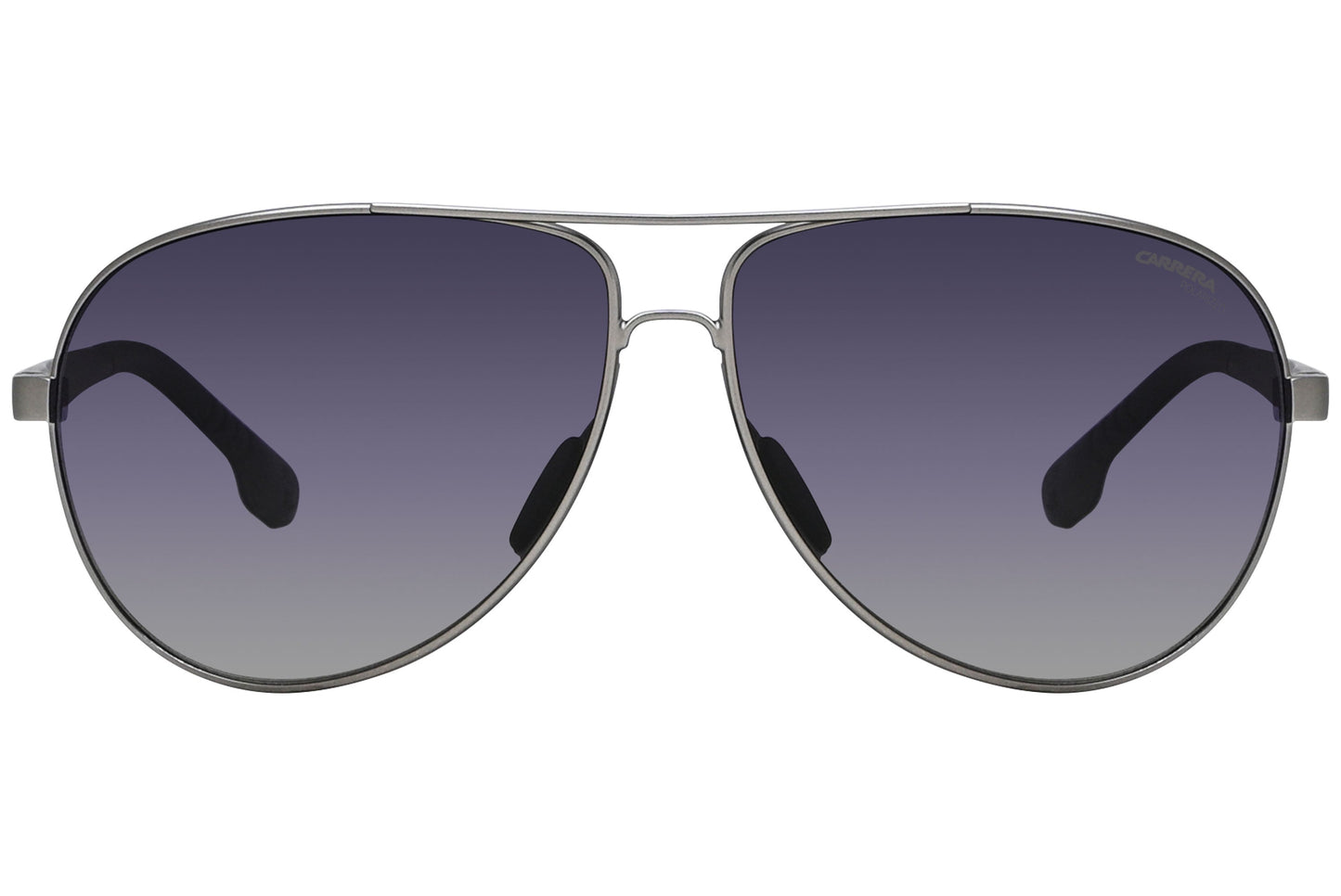 Carrera Wayfare Silver With White Sunglasses Model: CARRERA8023/S-R80WJ front View
