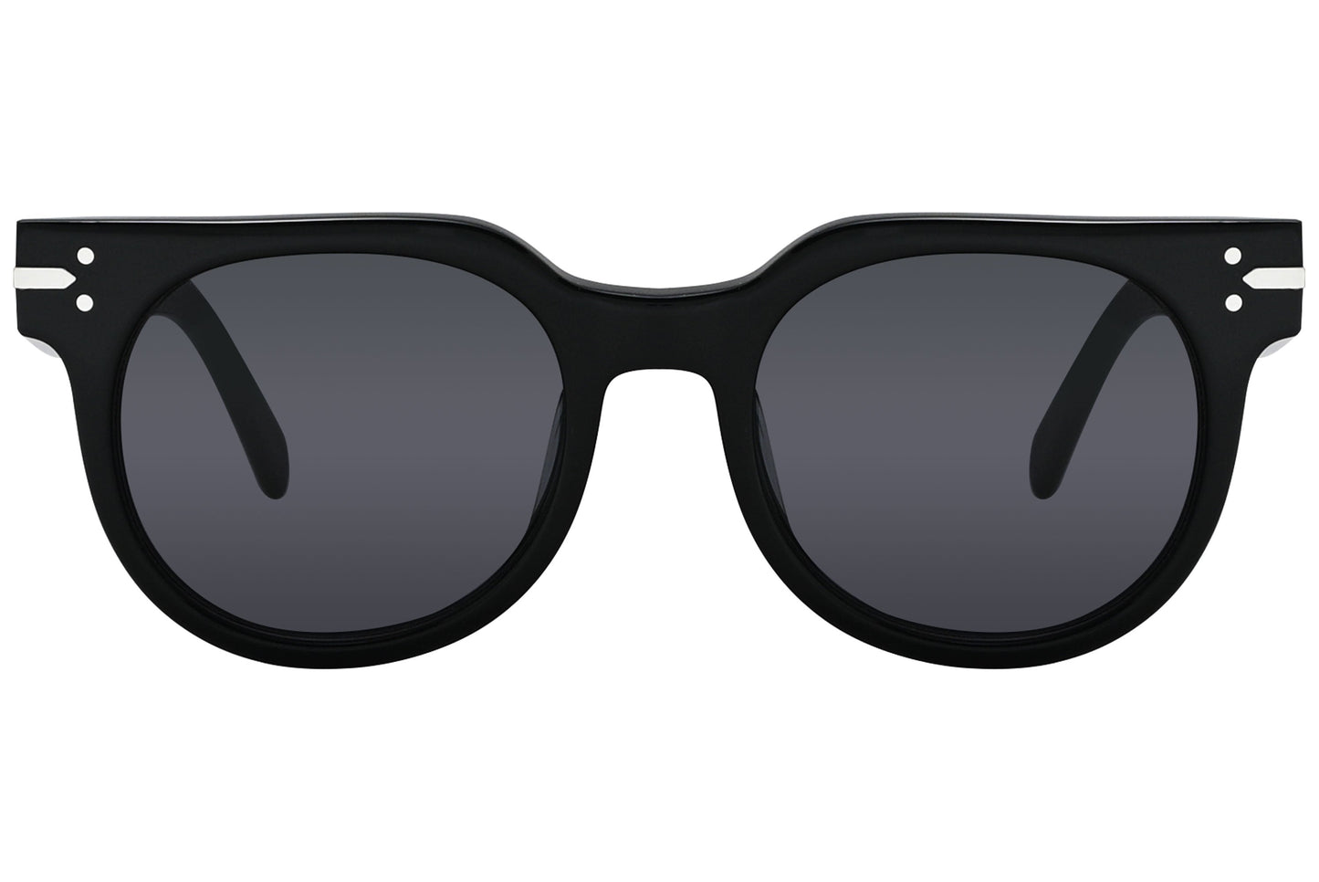 Celine Oval Black Sunglasses Model: CL41080/S-807BN front View