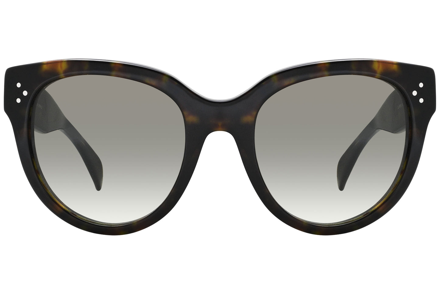 Celine Oval Tortoise Sunglasses Model: CL41755-086Z3 front View