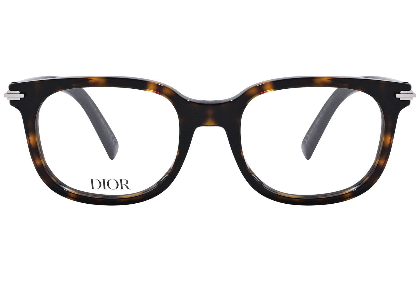 Close-up of Dior Black Suit O-S6I-2000 – classic tortoise unisex eyeglasses