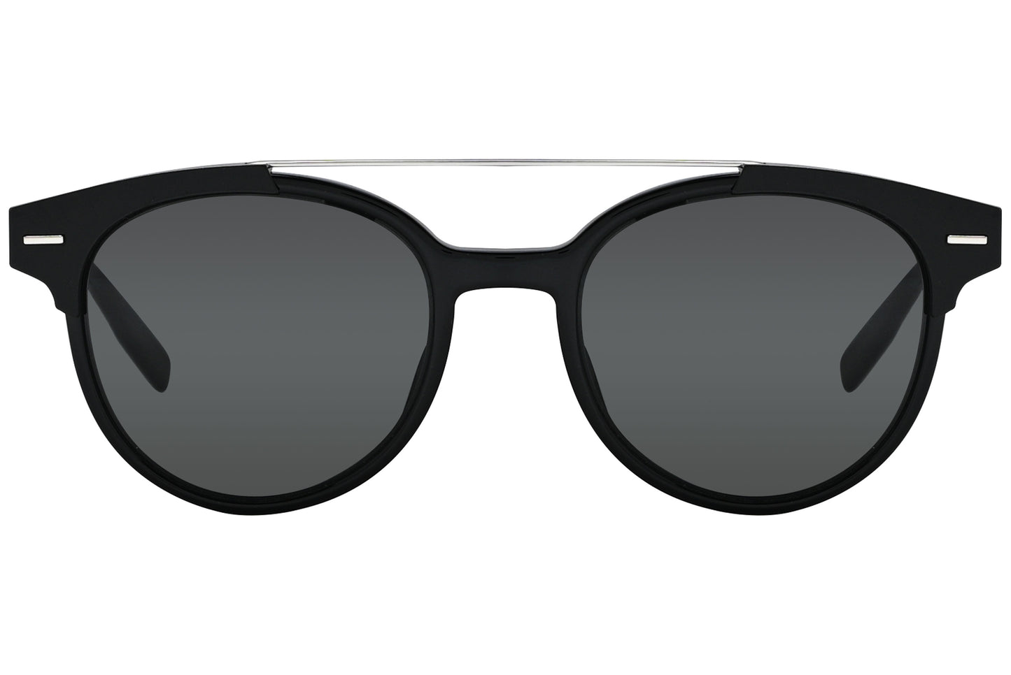 Side profile of Dior Black Tie aviator sunglasses black frame for men, model BLACKTIE220S-T64Y1