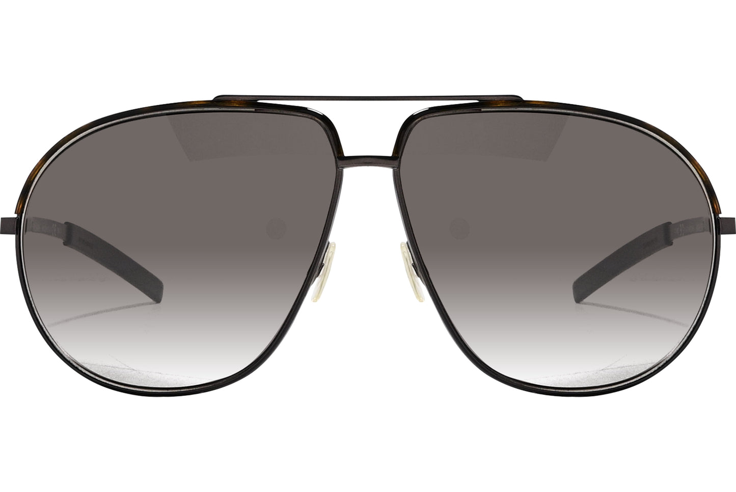Close-up of Dior DIOR0164S-0ALEJ sunglasses – black aviator style for men and women