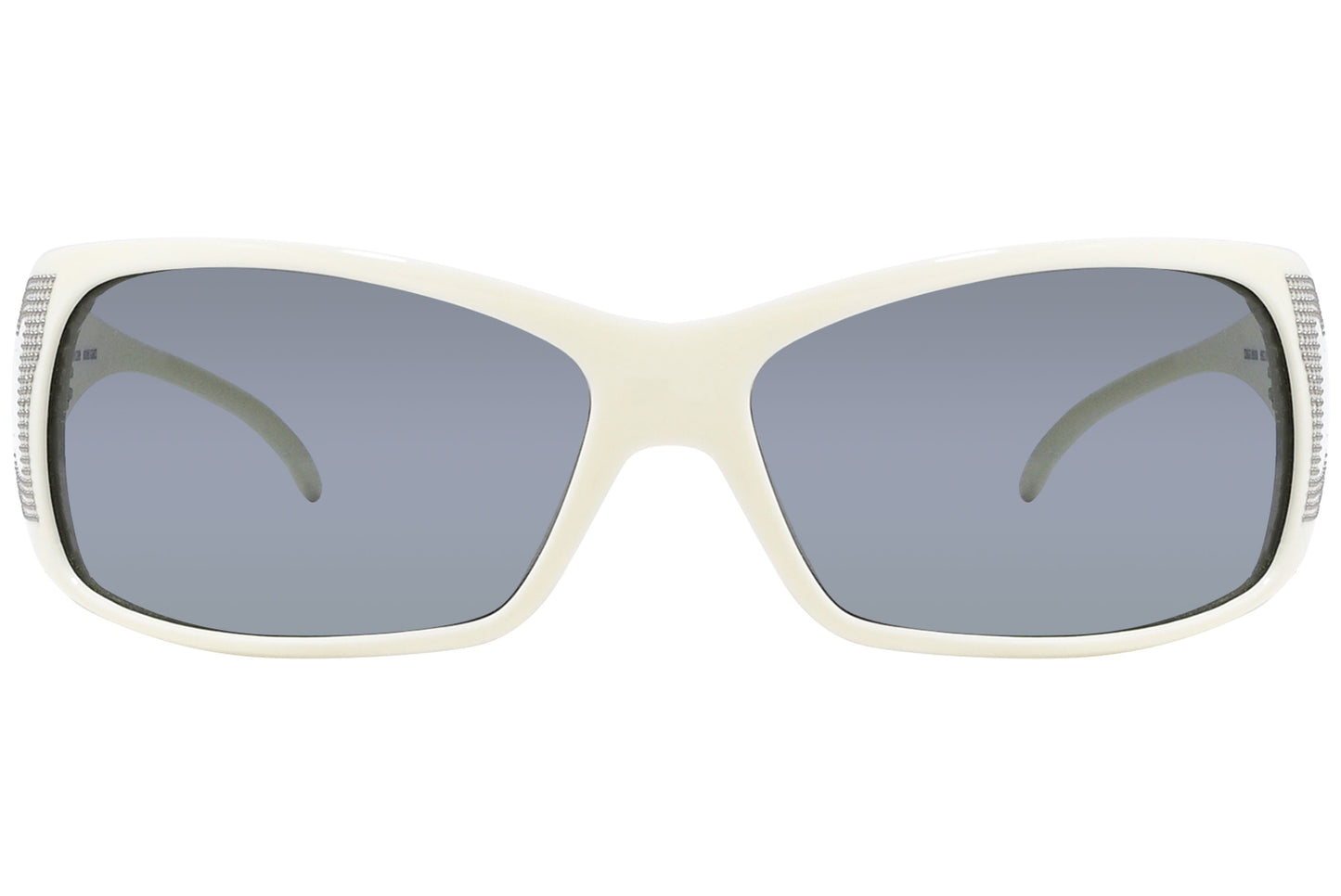 D & G Wrap Around White Sunglasses Model: D&G8009-508/6G front View