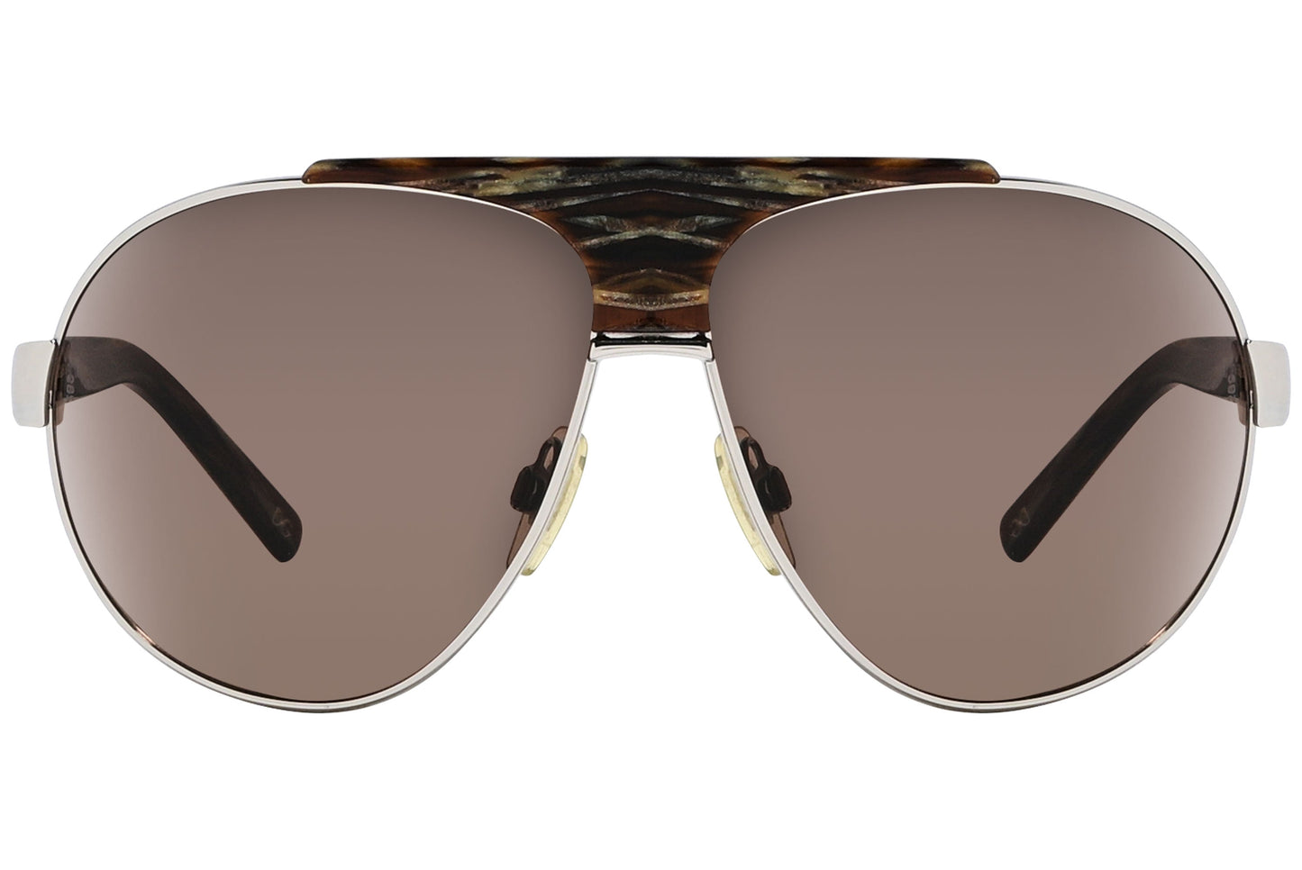 Dolce & Gabbana Aviator Brown Sunglasses Model: DG2056-336/73 Front View