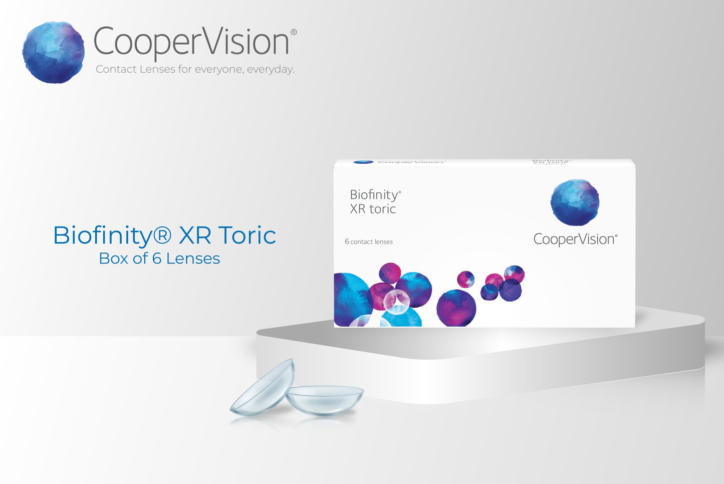 Biofinity® XR Toric Bi-Weekly (6 Lenses)