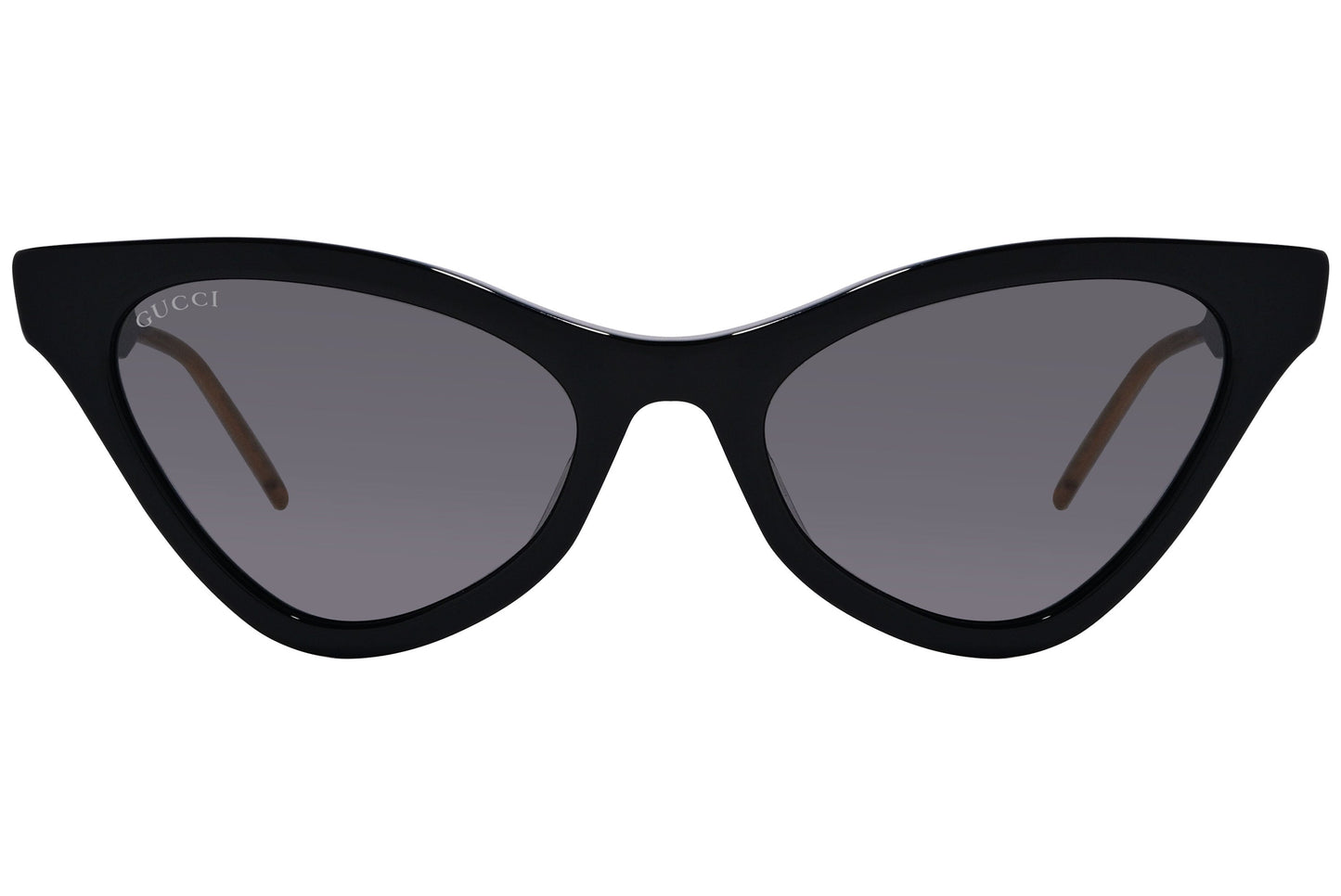 Gucci Cat-eye Black Sunglasses Model: GG0597/S-1 Front View