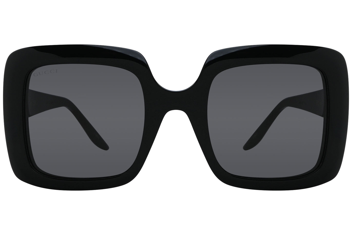 Gucci Geometric Black Sunglasses Model: GG0896S-1 Front View
