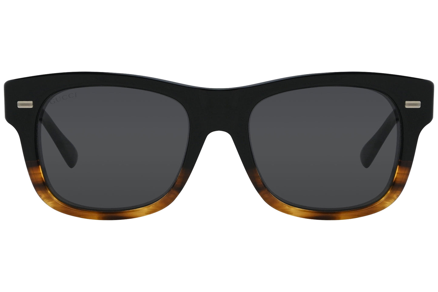 Gucci Wayfarer Black with Tortoise Sunglasses Model: GG1078/S-OHQY1 Front View