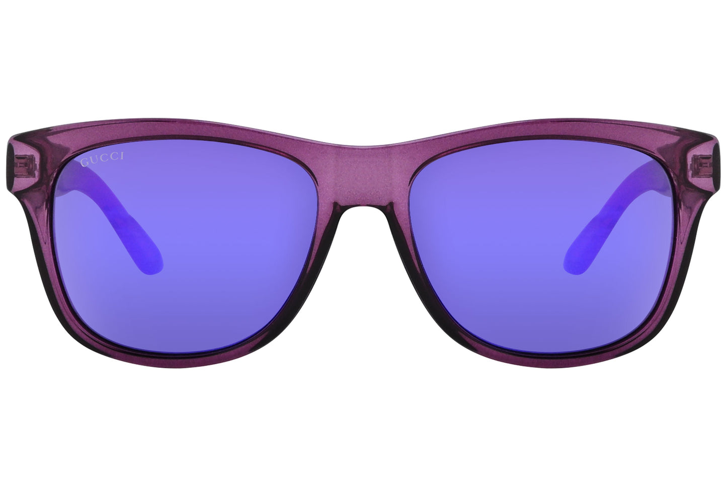 Gucci Wayfarer Violet Sunglasses Model: GG3709/S-CIQTE Front View