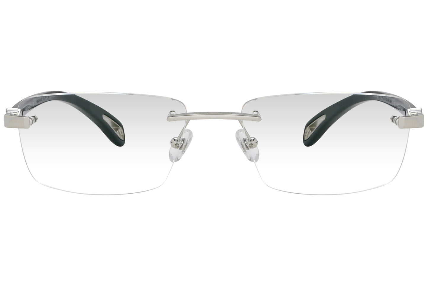 A pair of Maybach eyeglasses with a precious plated titanium bridge, handcrafted temples in fine wood, and an elegant Maybach logo.