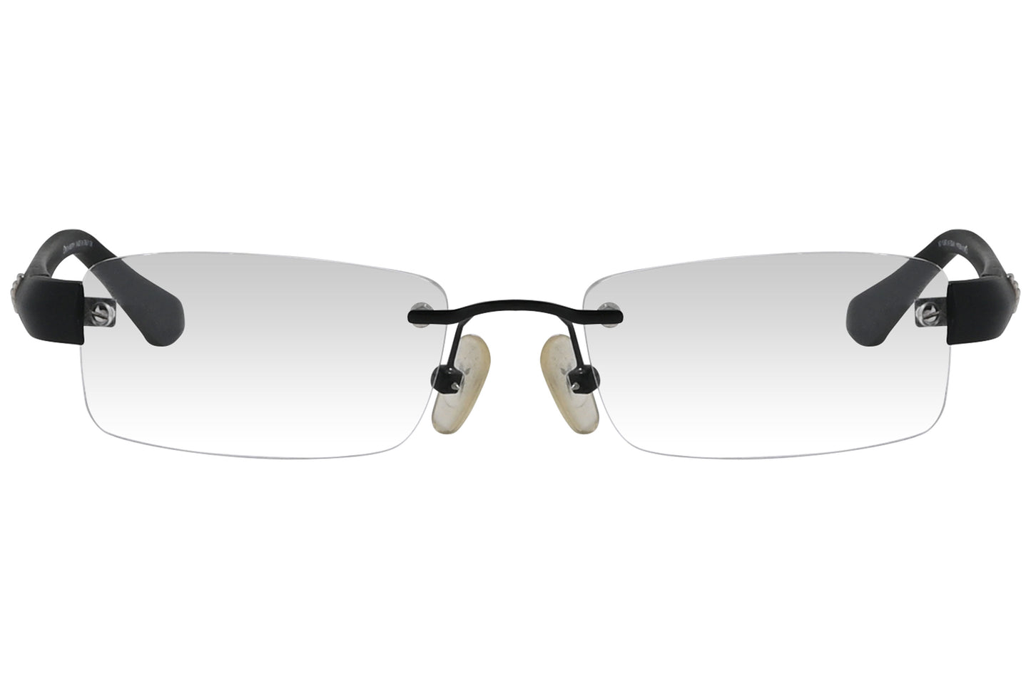 Black Rectangle Eyeglasses