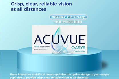 Oasys Multifocal Bi-weekly  (6 Lenses)