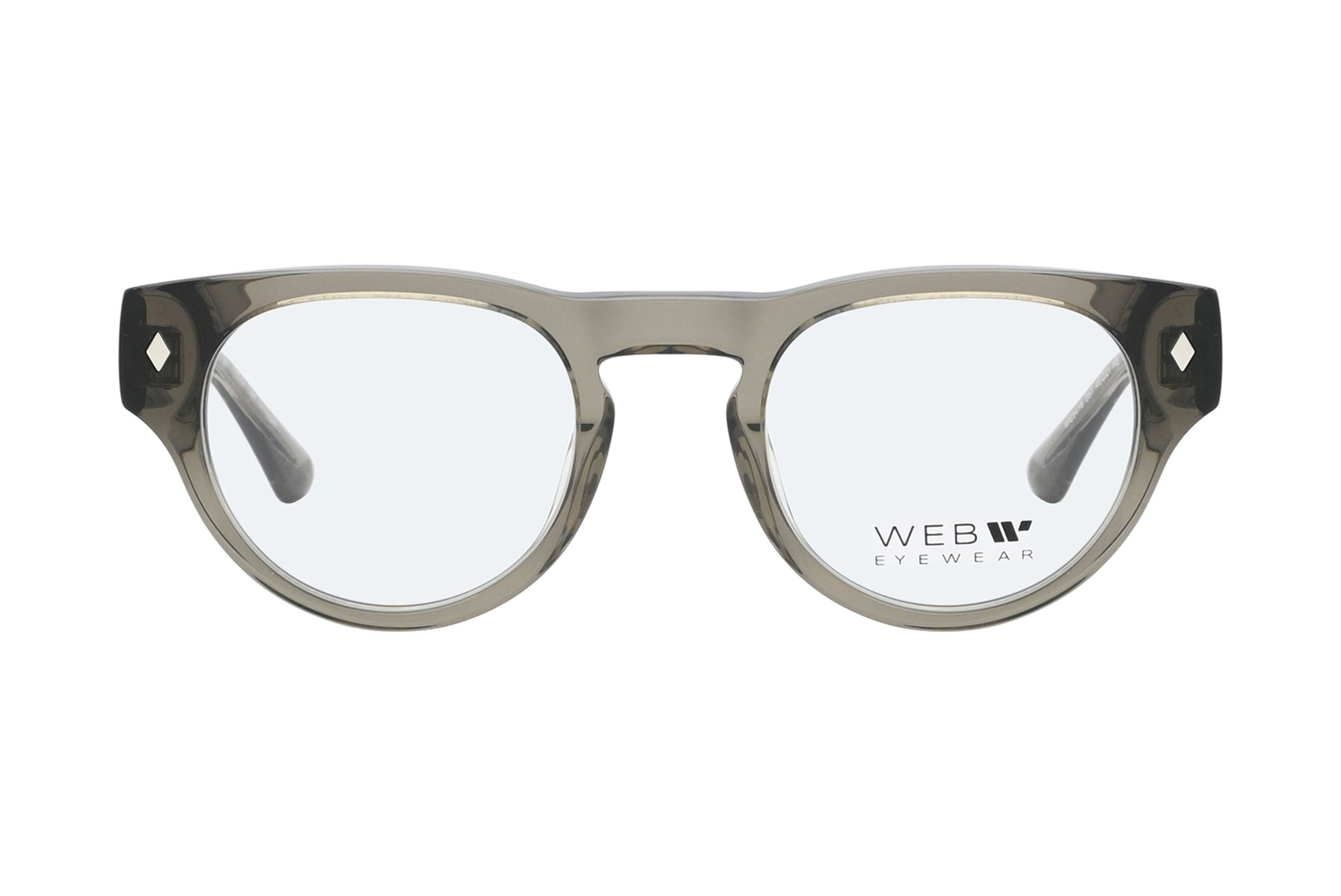 WEB WE5416 Taupe Brown - 057 Eyeglasses Frame