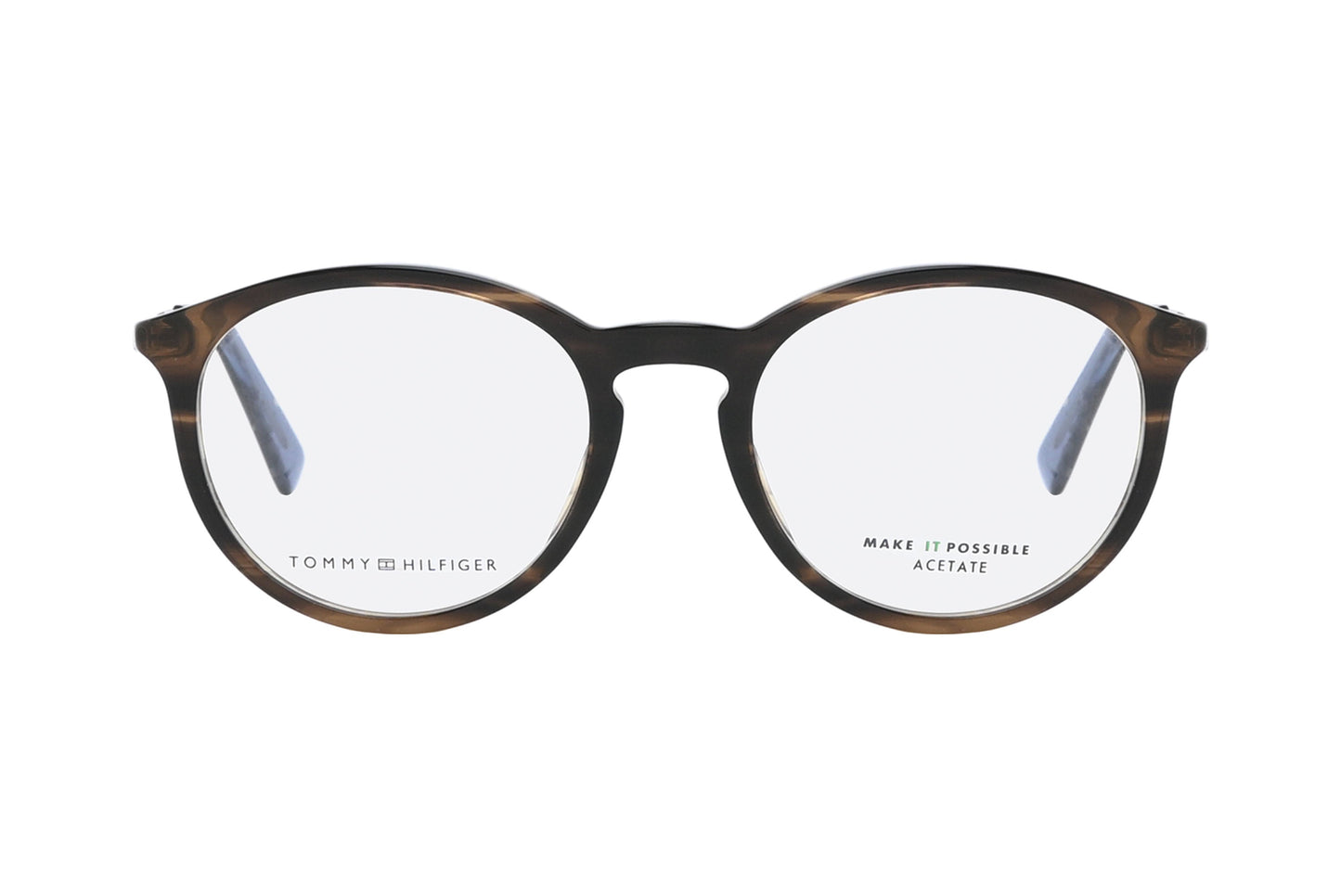 TOMMY HILFIGER TH1613/RE Black Brown Gold - EX4 Eyeglasses Frame