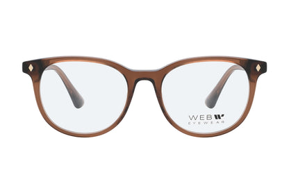 WEB WE5398 Havana Brown - 048 Eyeglasses Frame