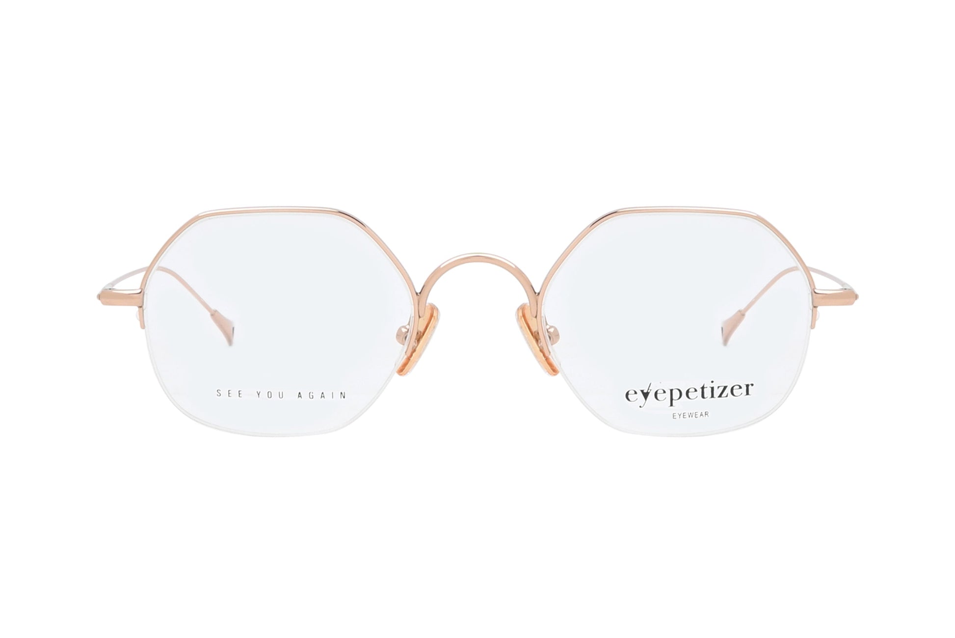 Eyepetizer OTTAGONO Nude Beige Frame