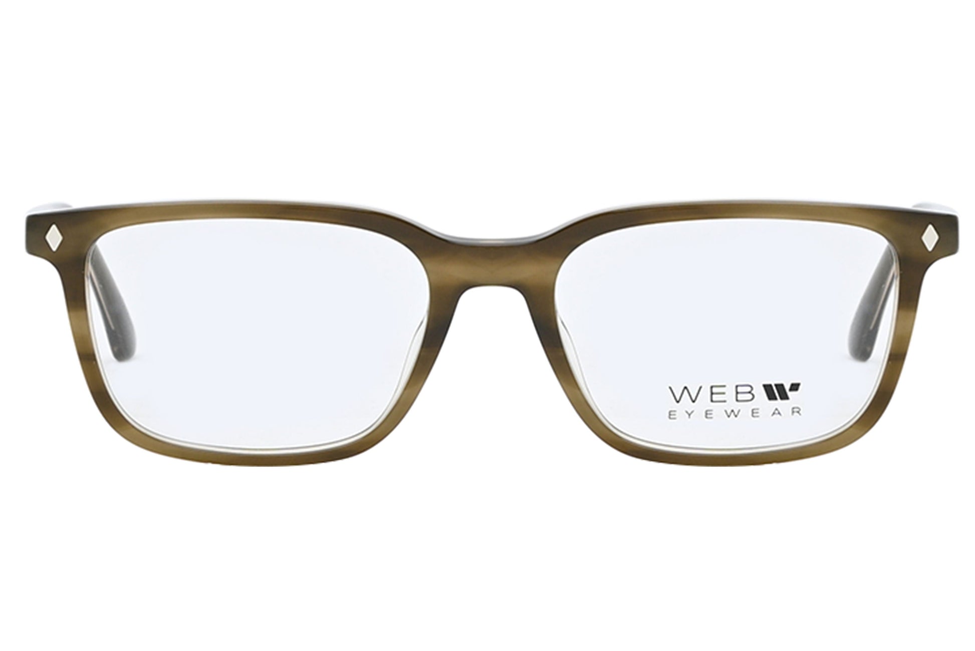 WEB WE5391 Dark Havana Brown - 050 Eyeglasses Frame