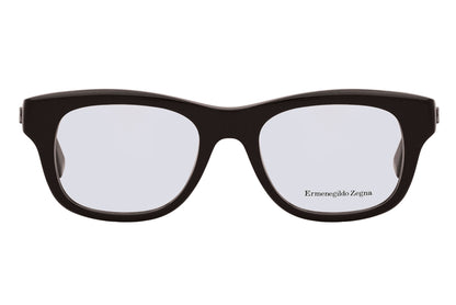 Black sunglasses with 'Ermenegildo Zegna' branding on a white background