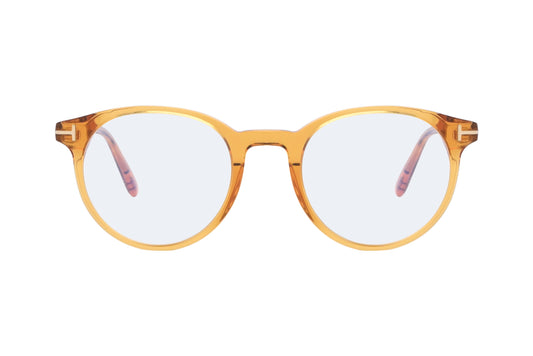 TOM FORD TF5695-B Honey Amber - 034 Eyeglasses