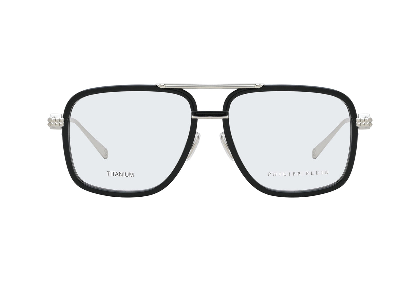 PHILIPP PLEIN VPP063 Black Silver Mix Frame