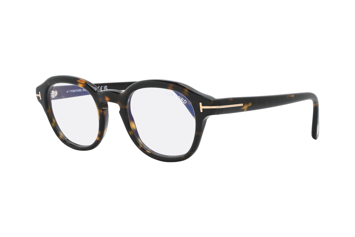 TOM FORD TF5871-B Black Gold Mix - 052 Eyeglasses