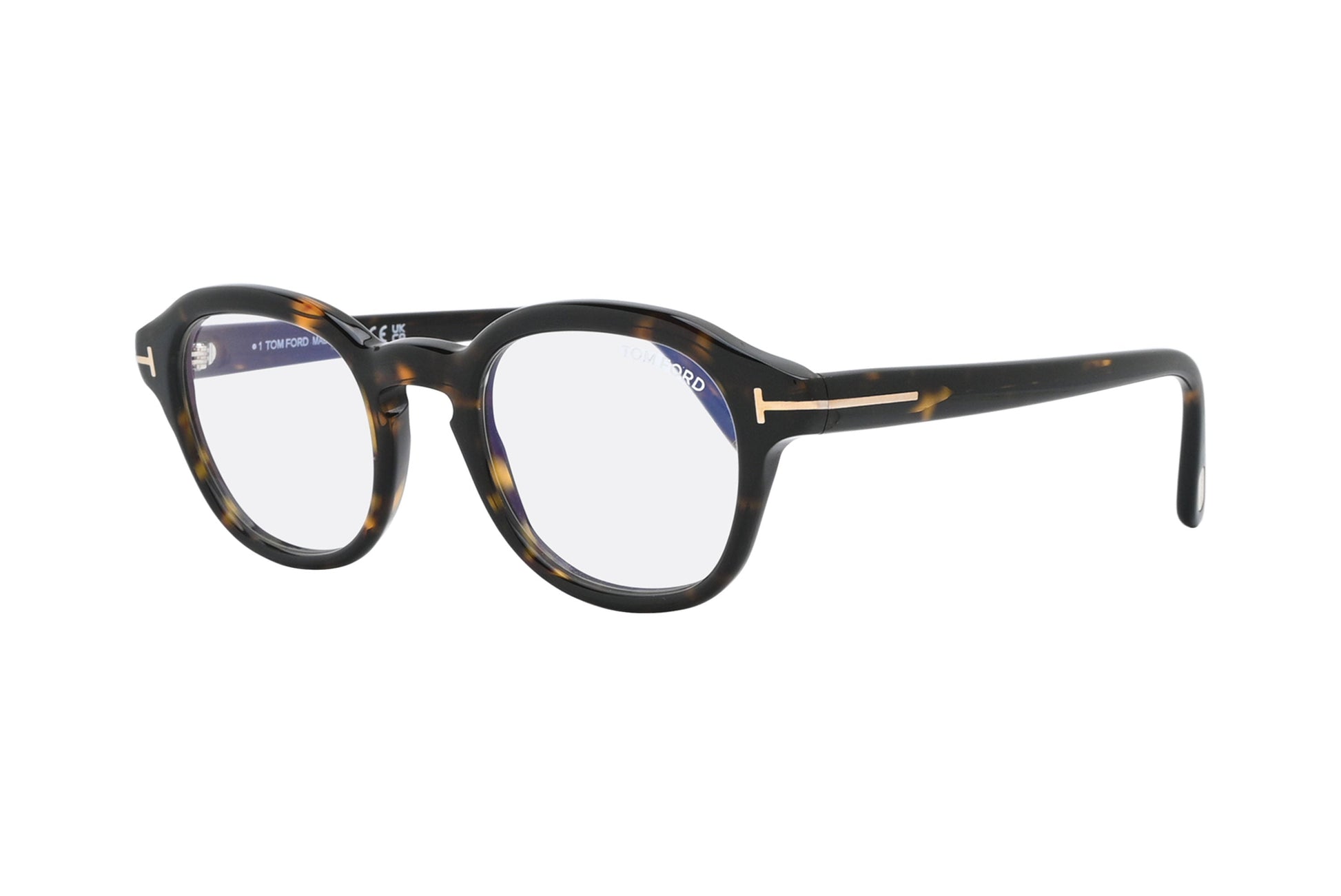 TOM FORD TF5871-B Black Gold Mix - 052 Eyeglasses