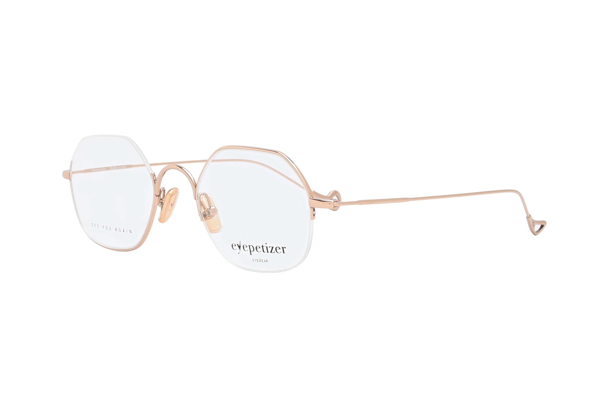 Eyepetizer OTTAGONO Nude Beige Frame
