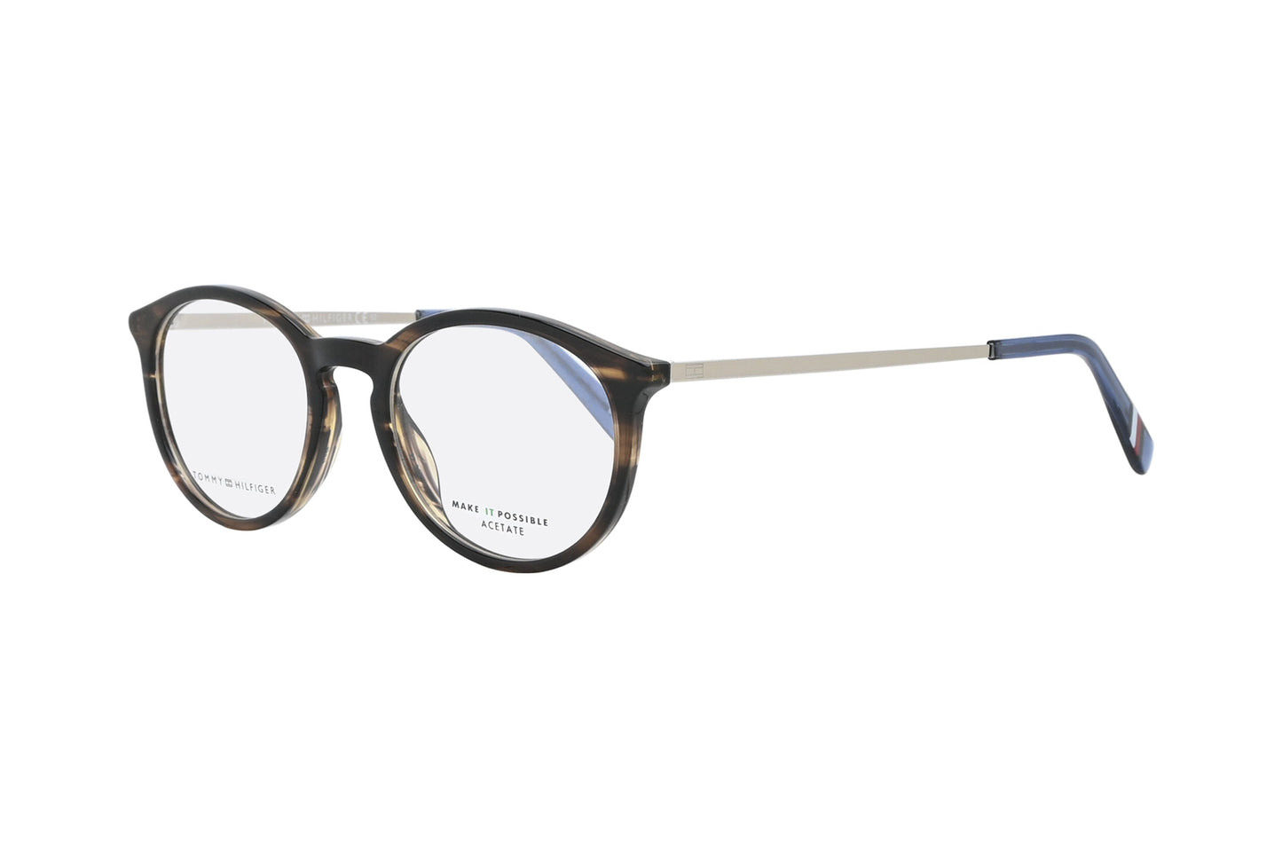 TOMMY HILFIGER TH1613/RE Black Brown Gold - EX4 Eyeglasses Frame