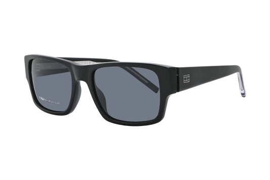 TOMMY HILFIGER TH2017/S Black Grey Blue - 807IR Sunglasses