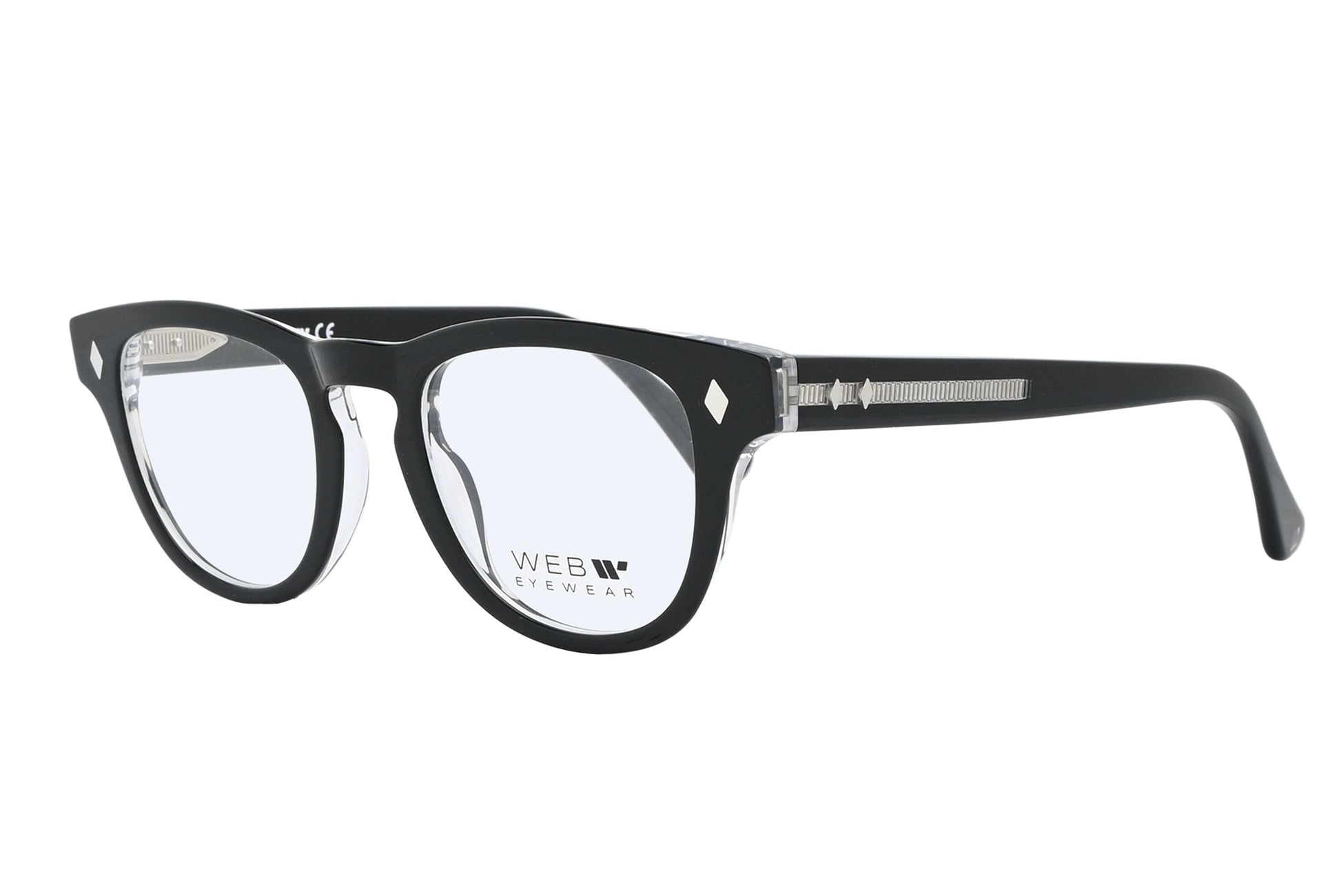 WEB WE5384 Charcoal Grey - 005 Eyeglasses Frame