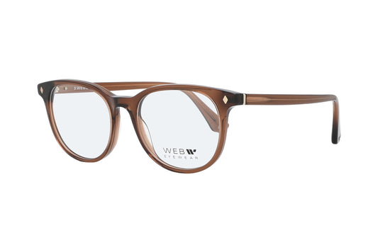WEB WE5398 Havana Brown - 048 Eyeglasses Frame