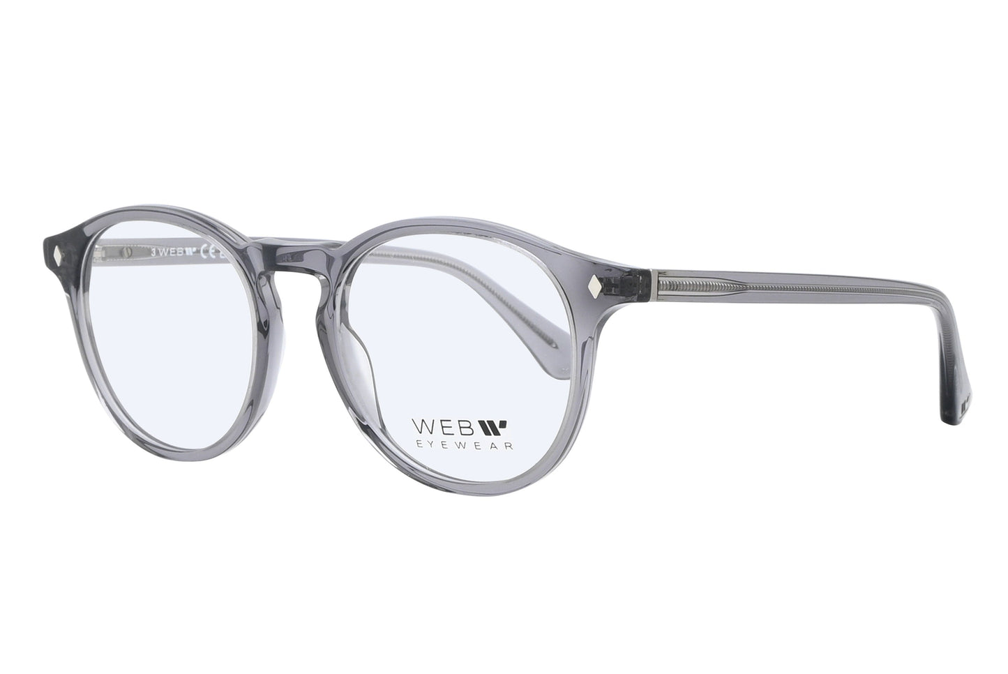 WEB WE5387 Silver Grey - 020 Eyeglasses Frame
