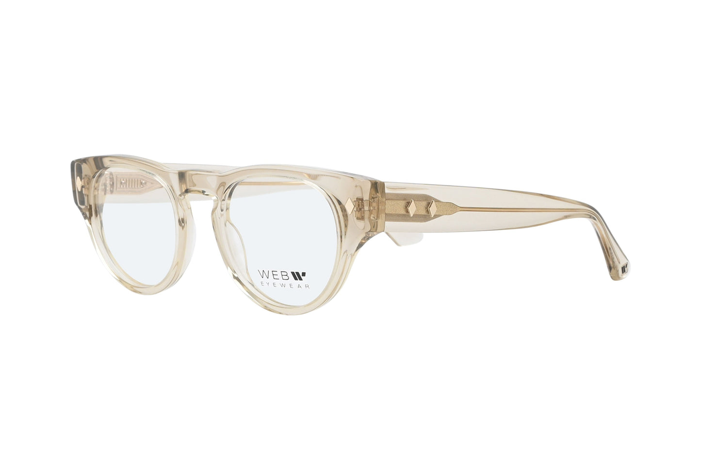 WEB WE5416 Cream Beige - 045 Eyeglasses Frame
