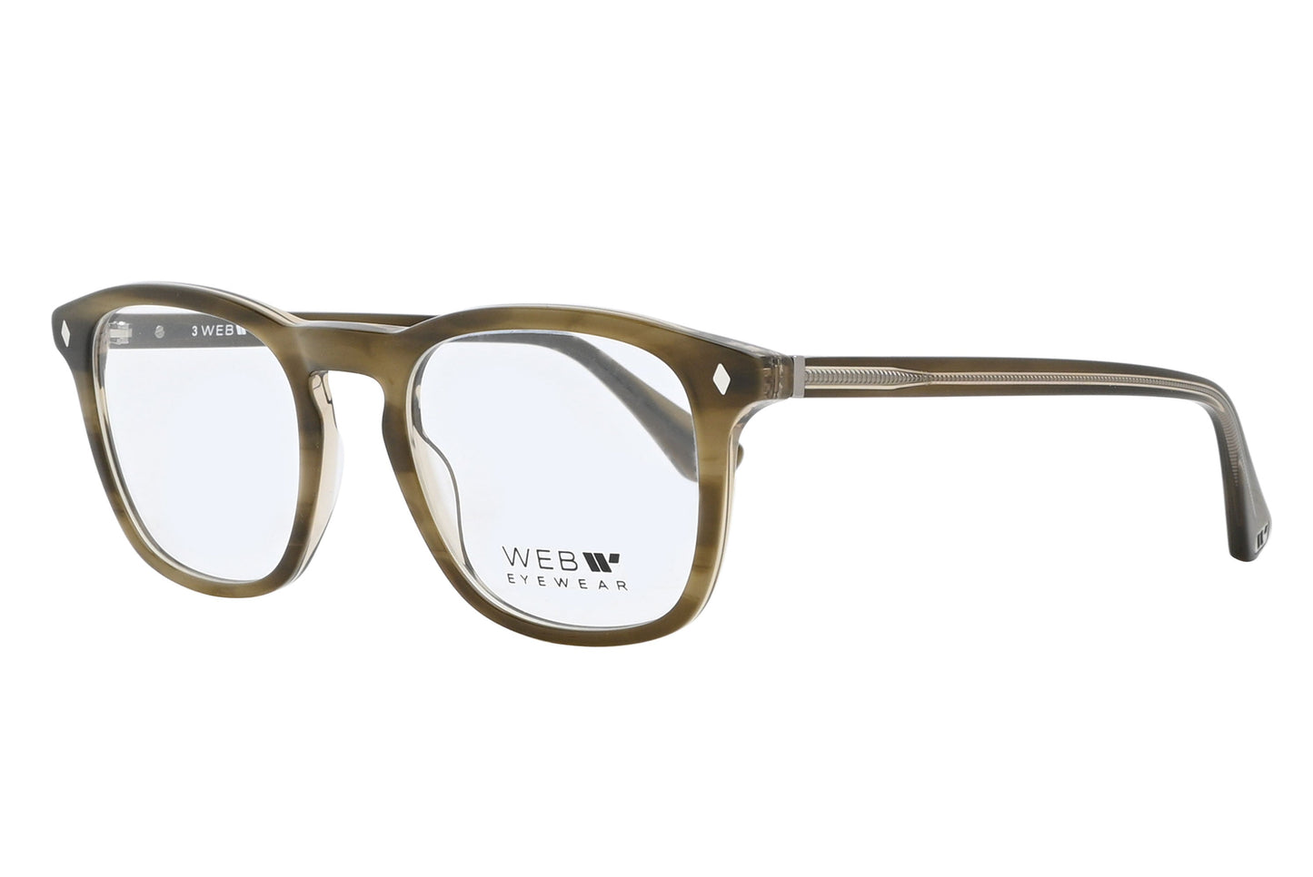 WEB WE5386 Havana Brown - 050 Eyeglasses Frame
