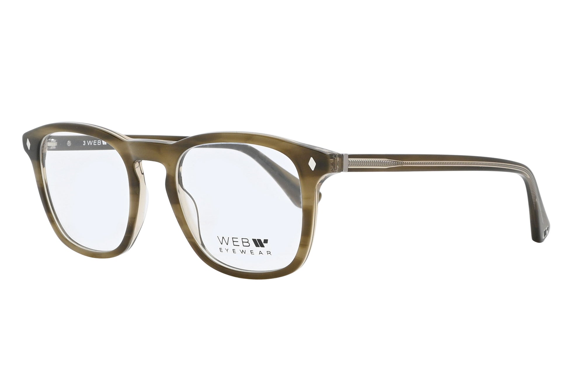WEB WE5386 Havana Brown - 050 Eyeglasses Frame