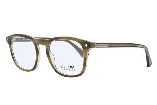 WEB WE5386 Havana Brown - 050 Eyeglasses Frame