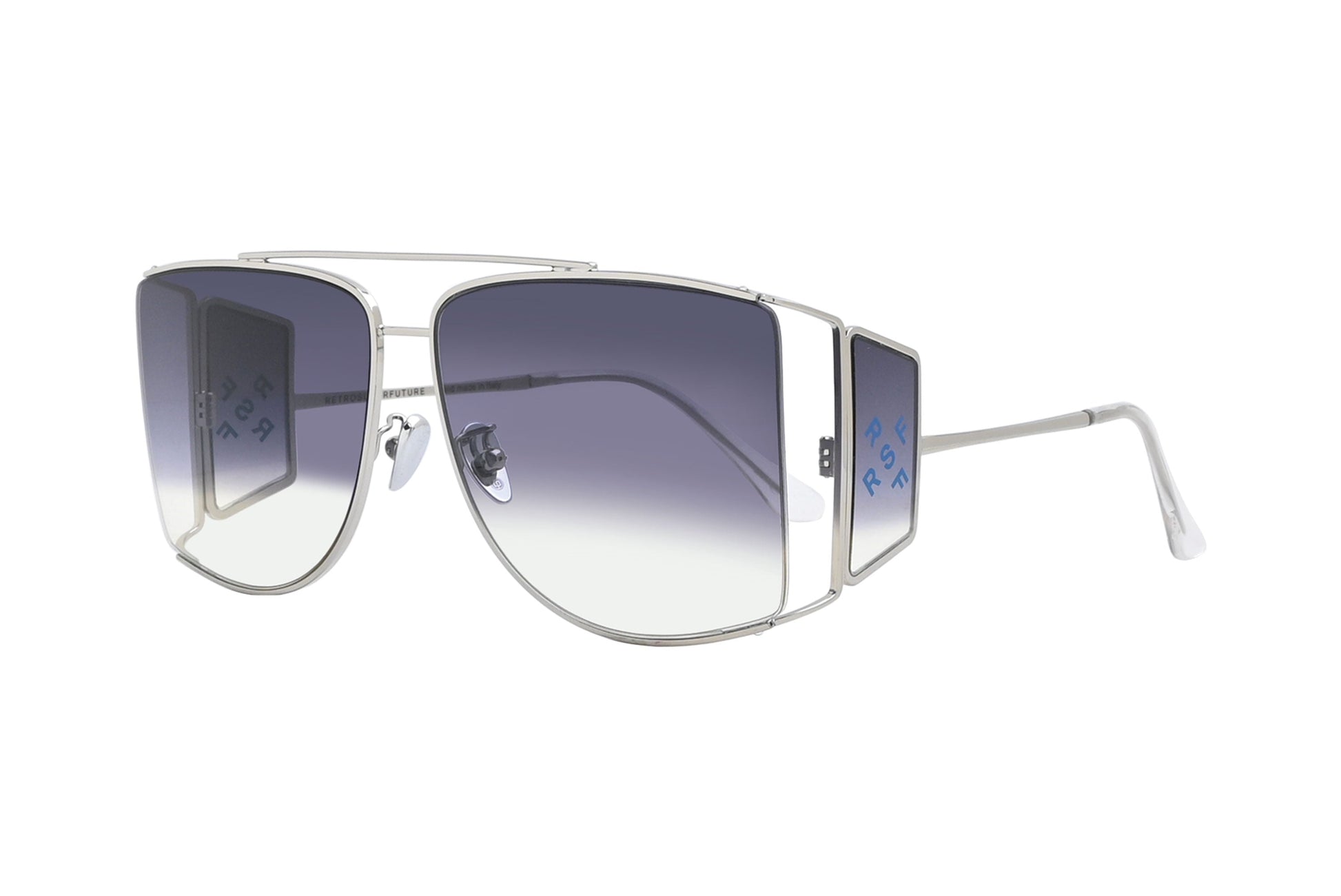 RETROSUPERFUTURE FH0 Beige Purple Mix Sunglasses